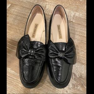 Zara Patent Leather Loafers